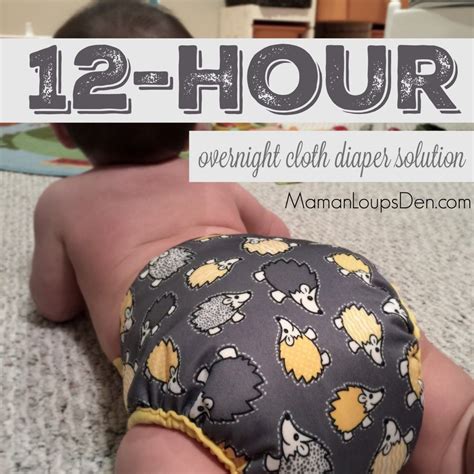 best overnight cloth diapers